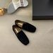 Single British Style Square Toe Suede Soft Casual Niche Small Leather Shoes Deep Mouth Loafers Fashion 2025 Trend_vogvips.com