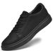 Men's Shoes Board Shoes Men's Cowhide Hollow Breathable Trendy Lace-up Retro Men's Casual Shoes_vogvips.com