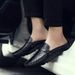 Genuine Leather Bag Top Half For Men, Breathable Outdoor Slippers With One Foot, No Heel, Lazy Sandals, New Summer_vogvips.com