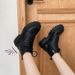Slim Shoes Internet Celebrity INS Trend Martin For Women Spring And Autumn New Versatile Black Single Thin British Style_vogvips.com