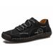 Suitable For All Seasons Large Size Genuine Leather Soft Sole Simple Men's Fashion Versatile Casual Shoes For Outdoor Wear_vogvips.com