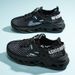 Men's Breathable Mesh Casual Sneakers For Summer - Lightweight Comfortable Walking Shoes With Anti-Slip Sole, Perfect For Daily Wear, Beach, Vacation_vogvips.com
