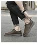 Men's Casual Board Shoes Are Soft And Breathable, White Shoes, Lace-up-free Casual Men's Polished Men's Shoes_vogvips.com