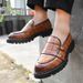 Men's In Plus Size, New Casual Leather Fashionable Busins Sets, Formal Sho, Trendy British Style Groom's Wedding_vogvips.com