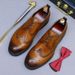 【Big Sale】Men's Genuine Leather Business Formal Black Casual Height Increasing Korean Style Shoes_vogvips.com