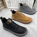 Men's Trendy High Top Sneakers Spring New Style Soft Leather Martin Boots British Style Sports Casual Shoes_vogvips.com