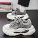 Men's Shoes Casual Sneakers With Thick Sole Breathable Mesh Upper Lightweight Comfortable Walking Shoes For Daily Wear_vogvips.com