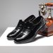 Men's Shoes New Men's Shoes Men's Casual Shoes Low cut Slip ons Versatile Youth Slip ons Leather Shoes for Men_vogvips.com