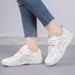 2026 Popular Spring Low-top Casual Shoes Women, Cross-border Fashion Non-slip Sneakers, Versatile Mesh Trainers For_vogvips.com
