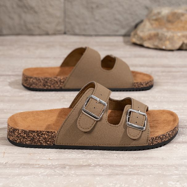 Men's Fashionable Slippers Waterproof Non-Slip Thick-Soled Wear-Resistant Home Outdoor Work Casual Slippers_vogvips.com