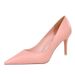 9511-A17 Korean Fashion Simple Versatile S Thin High Heel Shallow Mouth Pointed Professional OL Slim Women's Single_vogvips.com