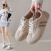 Little White Shoes Female And Female Students Leisure Sports Versatile Board Shoes Street Shooting_vogvips.com