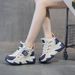 799 Height Increasing 2025 Spring Summer New Versatile Korean Style Thick Sole Dad Student Casual Shoes For Women_vogvips.com