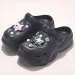 Women DIY Silver Butterfly-Knot Fashion Bow Decor Clogs Summer Spring Autumn Beach Sandals Cave Hole Garden Shoes_vogvips.com