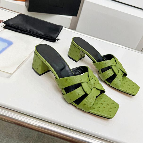 In-Stock New Summer Sandals, Flat-Soled, Square-Toed, Casual Hollow-Out Beach Slippers For Women_vogvips.com