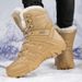 Outdoor High-top Boots Women Lace-up Breathable Comfortable Ankle Boots Men Shock-absorbing Breathable Casual Combat Boots Women_vogvips.com