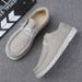 Men's canvas loafers Flat casual shoes for men_vogvips.com