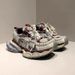 Women's Chunky Sneakers Lace Up Platform Fashionable Sports Shoes Vintage Inspired Distressed Autumn New Style Height Increasing_vogvips.com