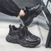 Men's Shoes 2026 New Winter Model, Breathable Mesh Casual Thick-soled Non-slip Versatile Height-increasing Sports Dad_vogvips.com