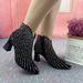 MTX 2025 Autumn High-Top Chunky Heel Boots Non-Slip Wear-Resistant Women's Shoes High Heels_vogvips.com