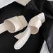 Square Irregular Open Toe Women's High-End Mules Outdoor Elegant High Heel Sandals_vogvips.com
