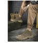 Medium Tube Men's Shoes Casual Outdoor Men's Pigskin High-top Leather Splicing Labor Insurance Tooling_vogvips.com