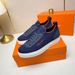 Real Picture Brand Santoni Knitted Breathable Low-top Casual Sports Trendy Versatile Men's Shoes_vogvips.com