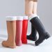New Fashion High Tube Rain For Women, Adult Waterproof Non-Slip Outdoor Martin Snow Boots, Motorcycle Boots_vogvips.com