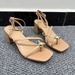2026 Summer Fashion Square-Toe Clip-Toe Sandals For Women, Bohemian Style Casual Versatile Thin Strap Buckle High Heels_vogvips.com