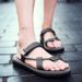 Flat Sandals For Women Summer Fashion Outerwear Large Size Ladies Slippers Beach Sandals For Students_vogvips.com