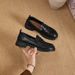British Style New Spring And Fall Hundred Matching Lefou Single Shoes Women S Work_vogvips.com