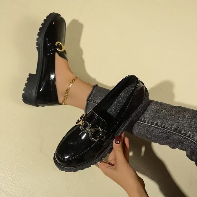 New Small Leather Shoes Flat Shoes Single Shoes Women's Shoes_vogvips.com