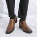 Spring And Autumn Style 5cm High Business Korean Version British Nightclub Chunky Heel Men's Small Height Increase_vogvips.com