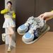 Little White Shoes Women's Breathable Leisure Sports Versatile Board Shoes Street Shooting_vogvips.com