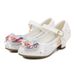 Glitter Party Shoes For Dance & Special Occasions – Shimmer PU Ballet Flats With Soft Anti-Slip Sole, Adjustable Hook Loop Strap (White/Red/Pink/Gold)_vogvips.com