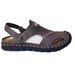 Men's Sandals Beach Sandals For Men Breathable Casual Hollow Leather Sandals_vogvips.com