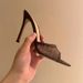 Summernew Arrival Gypsophila High Heels Sandals And Slippers For Women Outwear French Beautiful Non-tiring Toes Thin Heel Sandals_vogvips.com