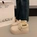 Thick-Soled For Women Winter 2025 New Fleece-Lined Slip-On Snow Boots Warm Cotton Furry Shoes_vogvips.com