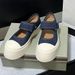 Song Zu'er's Same Style Mary Jane Women's Made Of Genuine Leather, Ugly And Cute Casual Shoes, Thick Sole Velcro, Big_vogvips.com