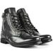 Men’s Shoes Knight Series Polished Two Tone Side Zipper Plus Size Knight Boots Mens Leather Boots_vogvips.com