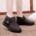 Winter New Shoes With Fleece Lining, Thickened Warm, Women's Snow Boots, Cold-Proof, Waterproof, Lightweight, Non-Slip,_vogvips.com