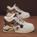 Large Size Cotton Shoes With Thick Fleece And Warmth For Casual Wear_vogvips.com