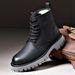 European Warm Series Winter Wool Warm Martin Fashion Casual Thick Sole Yellow High Top Comfortable Side Zipper Round Toe Men's Boots_vogvips.com