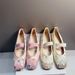 National Embroidered Cute Mary Jane For Women New Soft Sole Chinese Style Flat Shoes To Match Cheongsam Hanfu Ballet_vogvips.com