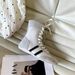 Women Boxing Boots Women's Training 2025 New Fashion Boxing High-Top Shoes High-End Flat Lightweight Comfortable Martin Boots_vogvips.com