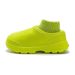 Waterproof Cotton Slippers For Women, Autumn Winter, Outdoor Indoor, Thick Sole, Height Increasing, Non-Slip, Closed_vogvips.com