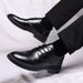 Men's Formal Business Casual Leather Shoes Classic Fashion Lace up Derby Brogues British Style Best Selling Item_vogvips.com