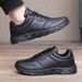 Soft Moccasin Comfortable Casual Shoes For Solid Black White Walking Men Sneakers Footwear Plus Size 39-46_vogvips.com