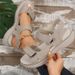 2025 New Summer Foreign Trade Cross-Border Large Size Thick-Soled Casual One-Strap Velcro Sandals Women's Shoes_vogvips.com