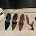 Unique Leopard Print High-heeled Mules Women, Suitable For Outdoor Wear, 2026 Spring/summer French Style Pointed-toe_vogvips.com